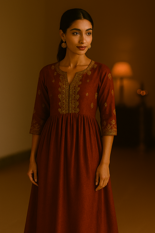 festive anarkali