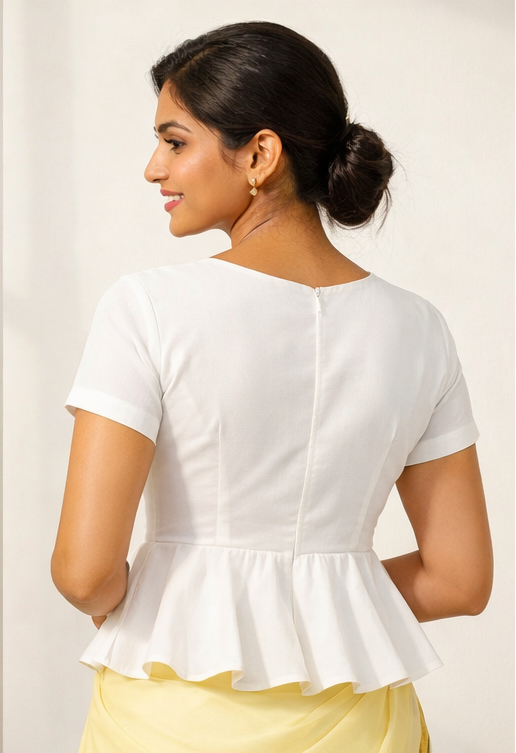 Peplum-Style_Blouse bac view